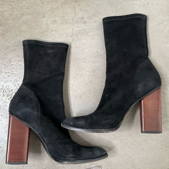 Alexander Wang Suede Heeled Boots - Picture 4 of 13